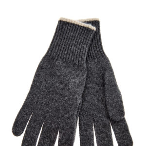 Кашемировые перчатки с контрастной окантовкой BRUNELLO CUCINELLI Италия